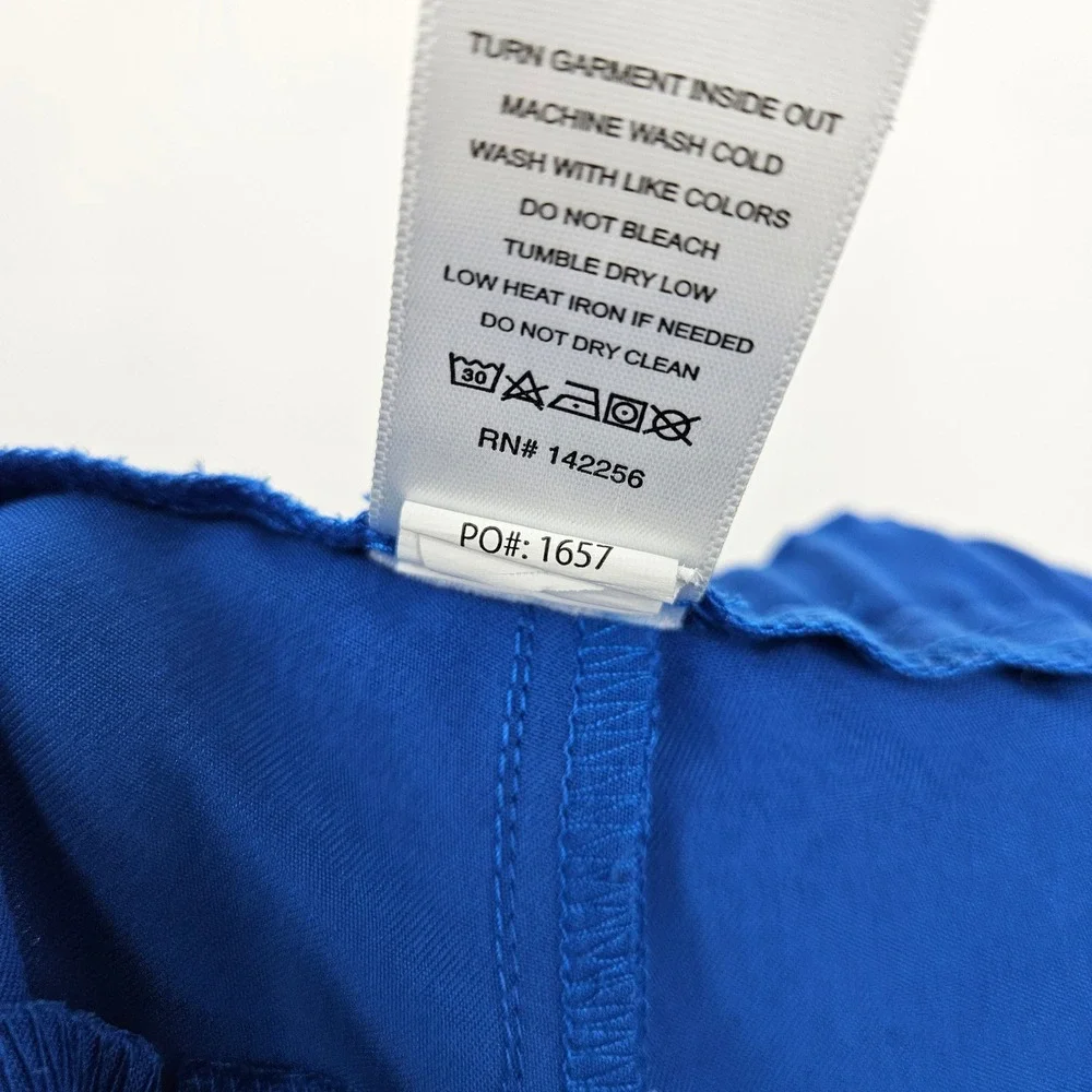 Figs Scrub Pants Mens Small Tansen Royal Blue Jogger Nurses Healthcare Uniforms